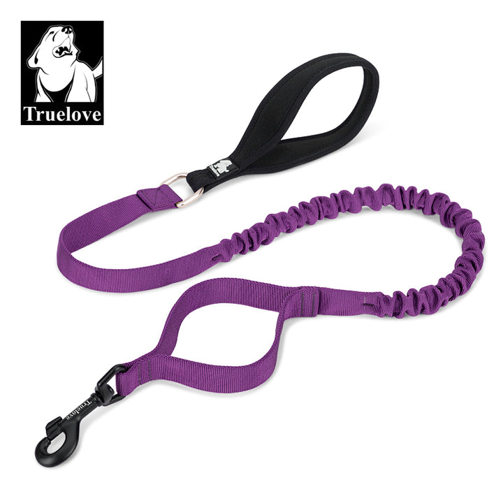 True Love Military Dog Leash 1.5 cm width and 1.4 m length - Purple S-1831155649665437696