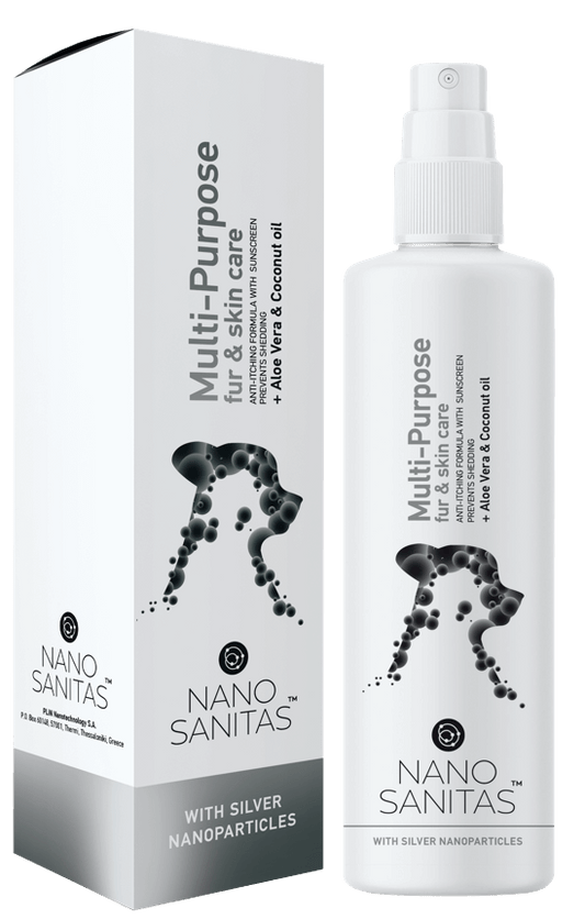 Nano Sanitas Multipurpose Fur And Skin Spray - 250 ml-1831155597144363008