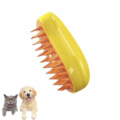 Dog Cat Steamy Brush Steam Brush Electric Sprayer for Massage Pet