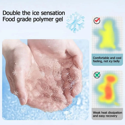 Pet Cooling Pad – Ice Mat for Dogs & Cats, Portable Summer Cooling Bed