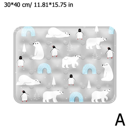 Pet Cooling Pad – Ice Mat for Dogs & Cats, Portable Summer Cooling Bed