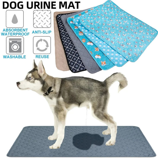 Reusable Pet Training Pad – 4-Layer Ultra Absorbent, Washable & Non-Slip