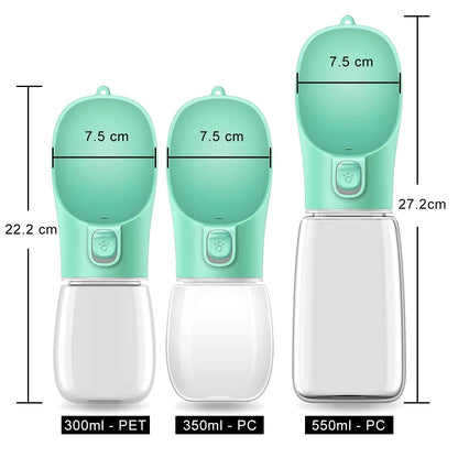 Portable Dog Water Bottle For Small Large Dogs Cat Outdoor Leakproof