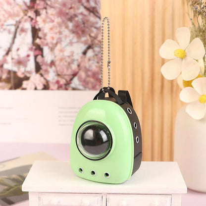 1:6 Doll Mini Backpack Cat Bag Pet Space Bag Travel Bag Dollhouse