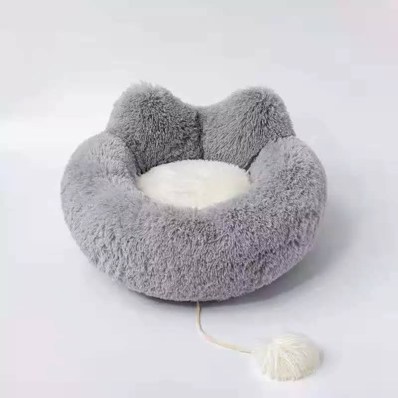 Cozy Plush Pet Bed – Ultra-Soft, Non-Slip, Washable Dog & Cat Bed