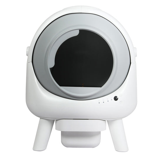 PaWz Smart Self Cleaning Cat Litter Box APP Control White-1954802488557309953